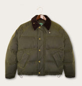 SOREL X Barbour Transport Wax Puffer Jacket